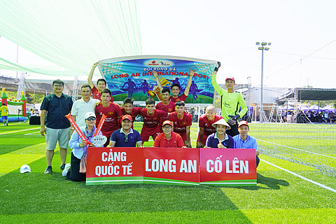LONG AN INTERNATIONAL PORT SUPPORTS UNDERPRIVILEGED STUDENTS’ EDUCATION THROUGH CHARITY SOCCER EVENT
