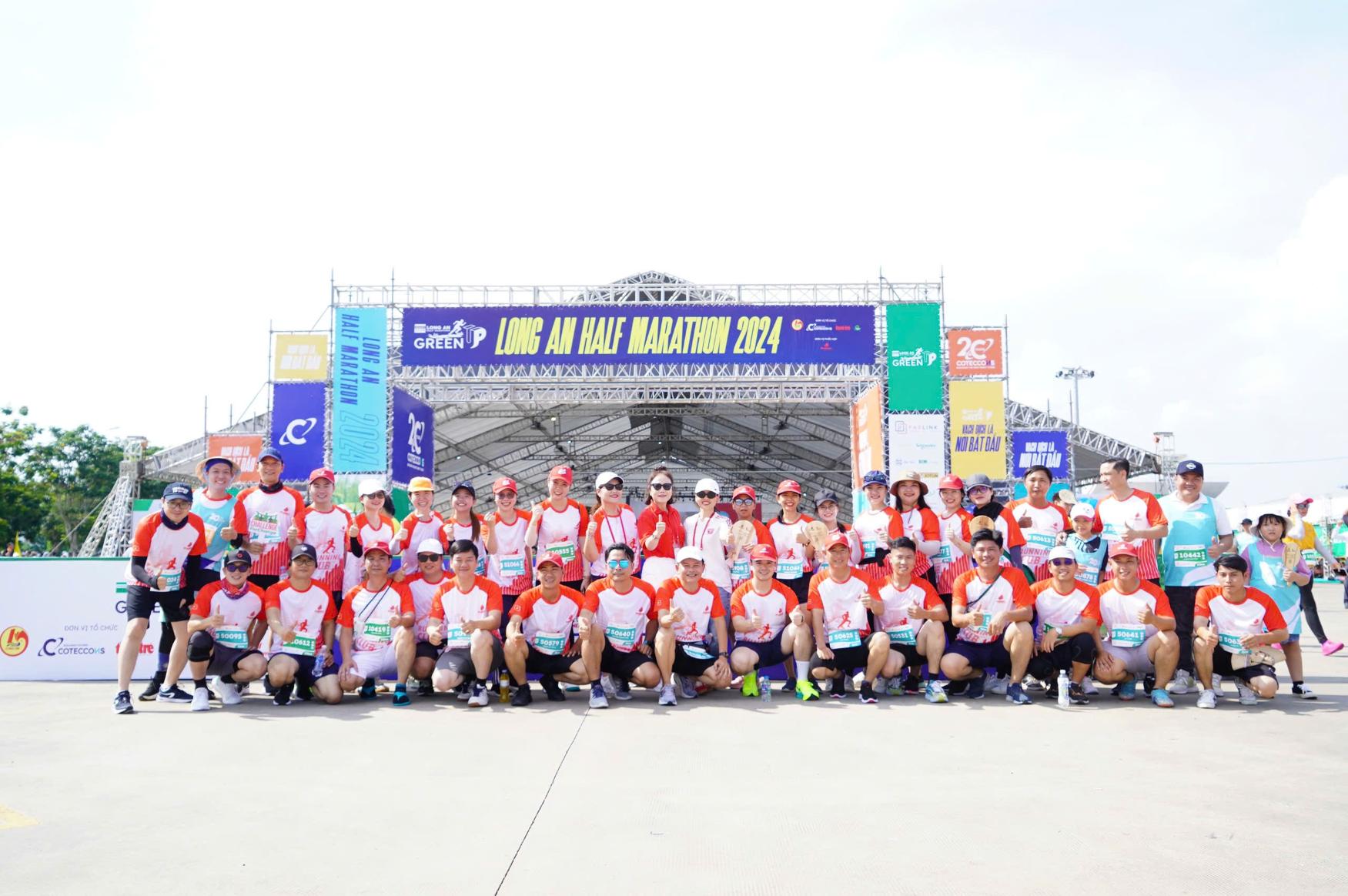 Dongtam Group runners enthusiastically conquer all 3 distances: 21km, 10km, and 5km