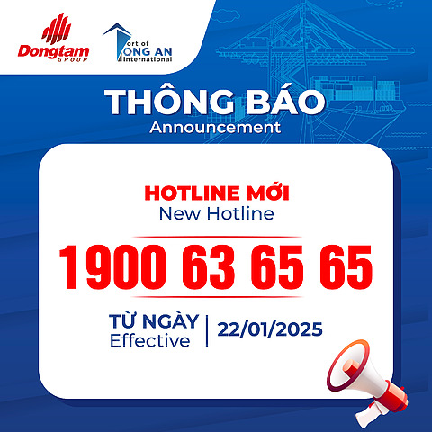 THÔNG BÁO SỐ HOTLINE MỚI 1900 63 65 65